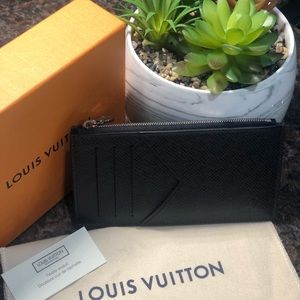 LV coin card holder